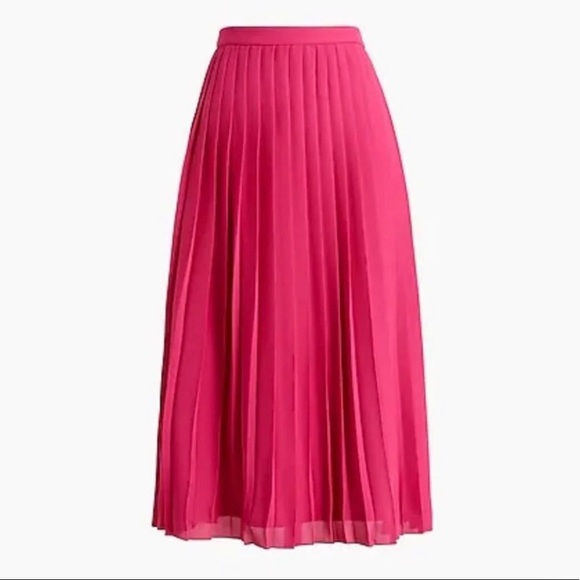 J. Crew Dresses & Skirts - Pleated pink skirt